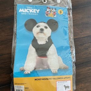 Mickey Mouse dog costume